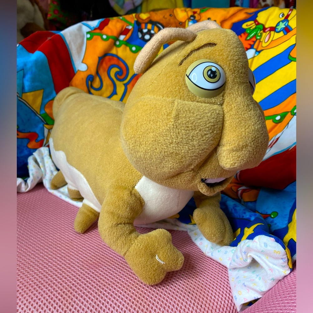 Tommy Nelson brown caterpillar plush toy